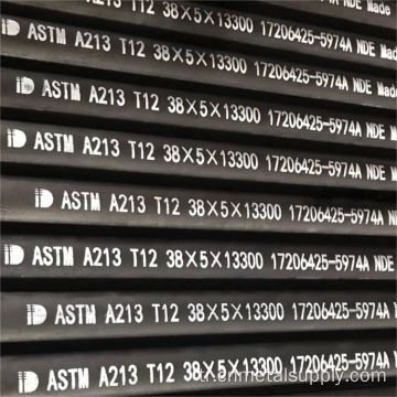 ASTM A213 T12/T11/T91 Yüksek basınçlı alaşımlı çelik kazan borusu